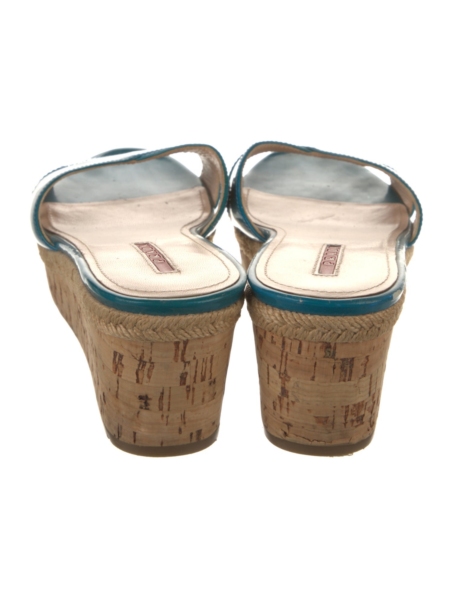 Prada Sport Patent Leather Slides